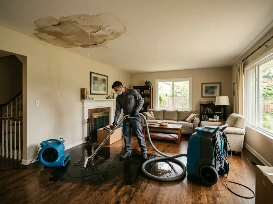 attic-pipe-burst-ceiling-drip-008 — frequently asked questions, Water Damage Restoration & Carpet Care in Millersburg, PA